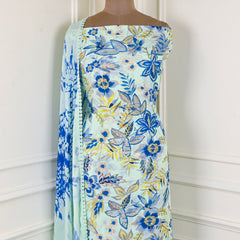 Tabby Blue Unstitched Suit