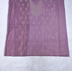 Shimmer Mauve Unstitched Suit
