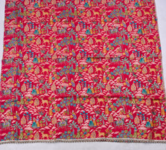 Silk Magenta Unstitched Suit