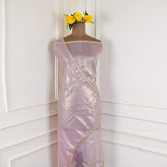Sasha Silk Lavender Unstitched Suit