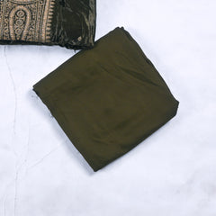 Velvet Dark Mehandi Unstitched Suit