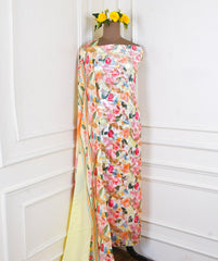 Brasso Yellow Unstitched Suit