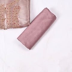 Giraffe Silk Light Pink Unstitched Suit