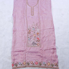 Shimmer Pink Unstitched Suit