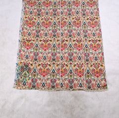 Cotton multicolor Unstitched Suit