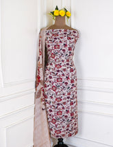 Mul Cotton Grey Unstitched Suit
