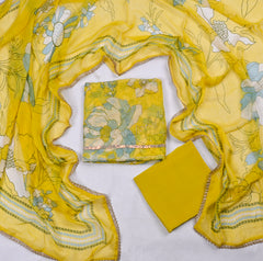 Burberry Yellow Unstitched Suit