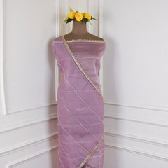 Crush Lavender Unstitched Suit