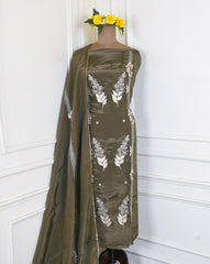 Crepe Grey Unstitched Suit