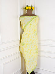 Cotton Lemon Unstitched Suit