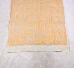 Chanderi Silk Yellow Mustard Unstitched Suit