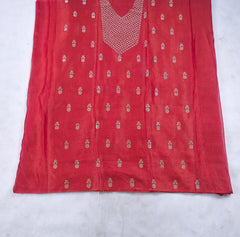 Shimmer Red Unstitched Suit