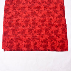 Crepe Red Unstitched Suit