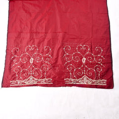 Gavadin Maroon Unstitched Suit
