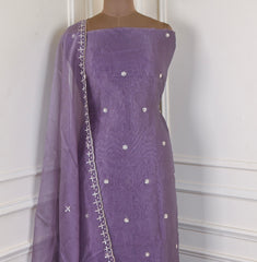 Crush Purple Unstitched Suit