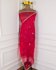 Glass Magenta Unstitched Suit