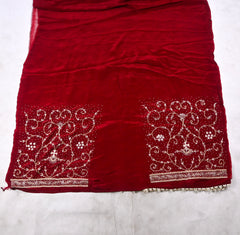 Glass Shimmer Brown Unstitched Suit