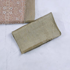 Crush Beige Unstitched Suit