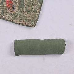 Raw Silk Sea Green Unstitched Suit