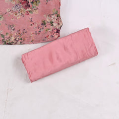 Chinon Pastel Pink Unstitched Suit