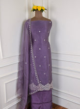 Crush Purple Unstitched Suit