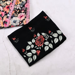 Twill Cotton pink Unstitched Suit