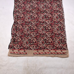 Georgette Brown Unstitched Suit