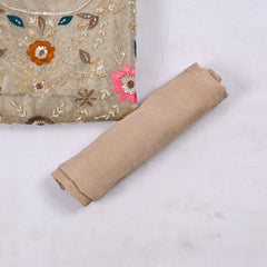 Shimmer Golden Unstitched Suit