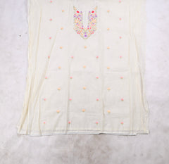 Mul Cotton Off-White Unstitched Suit