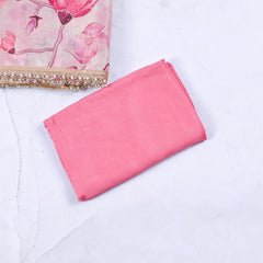 Shimmer Pink Unstitched Suit