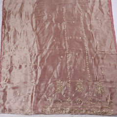 Giraffe Shimmer Pink Unstitched Suit