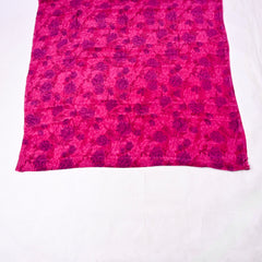 Crepe Magenta Unstitched Suit
