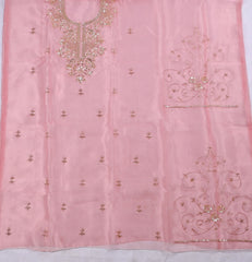 Glass Pink Unstitched Suit