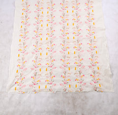 Cotton Yellow Unstitched Suit