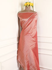 Shimmer Ivory Unstitched Suit