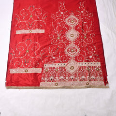 Gavadin Maroon Unstitched Suit