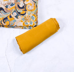 Tista Chinon Yellow Unstitched Suit