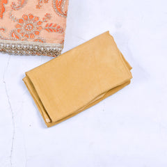 Shimmer Yellow Unstitched Suit
