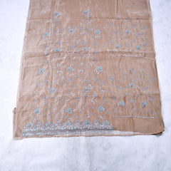 Glass Shimmer Beige Unstitched Suit