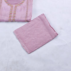 Shimmer Pink Unstitched Suit