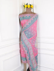 Crush Pink Unstitched Suit