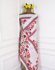 Cotton Multicolor Unstitched Suit