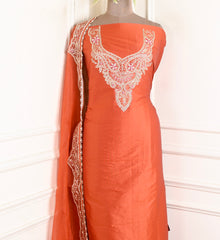 Gavadin Rust Unstitched Suit