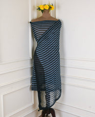 Crepe Blue Unstitched Suit