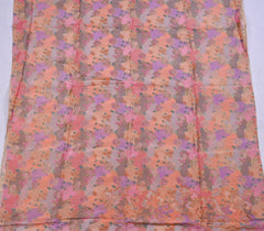 Banarasi Peach Unstitched Suit