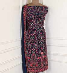 Crepe Navy Unstitched Suit