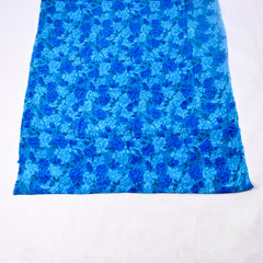 Crepe Blue Unstitched Suit