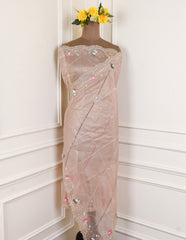 Crush Beige Unstitched Suit