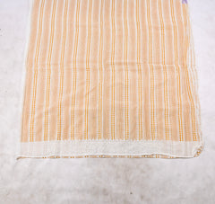 Chanderi Silk Yellow Mustard Unstitched Suit
