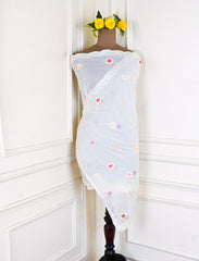Mul Cotton Off-White Unstitched Suit